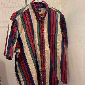 100% cotton striped shirt